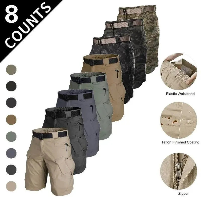 Men‘s Tactical Cargo Shorts with stretch, storage, and all‑day comfort-BUY 2 GET Free Shipping