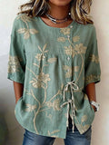 Women'S Casual Printed Shirt