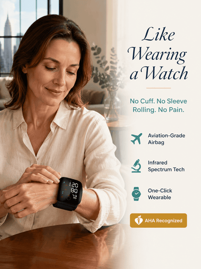 99.9% Accurate Wrist Monitoring — FDA Cleared, Voice Guided & Built for Everyday Use