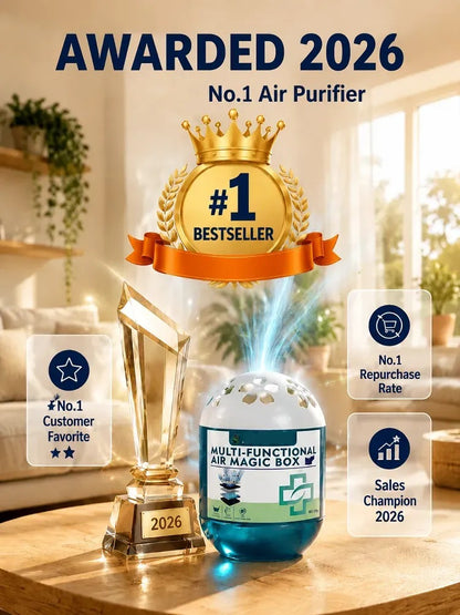 Breathe Cleaner Air in Seconds — Swiss TriSorb™ Air Purifier with 1-Second Deep Clean & 99.99% Purification