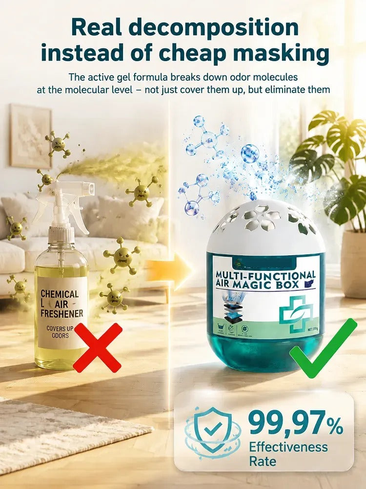 Breathe Cleaner Air in Seconds — Swiss TriSorb™ Air Purifier with 1-Second Deep Clean & 99.99% Purification