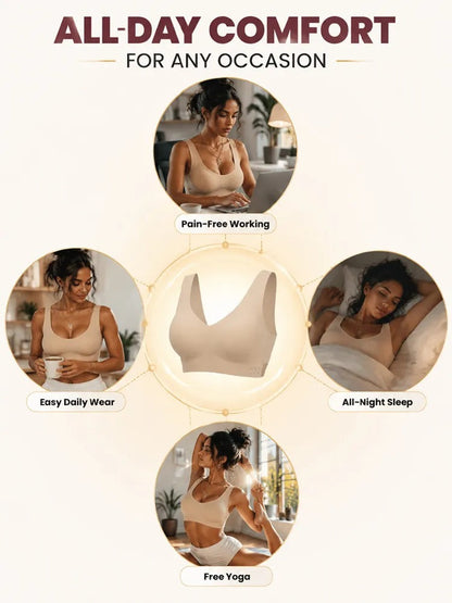 Posture-Correcting Seamless Bra | Lift & Smooth in 3 Seconds