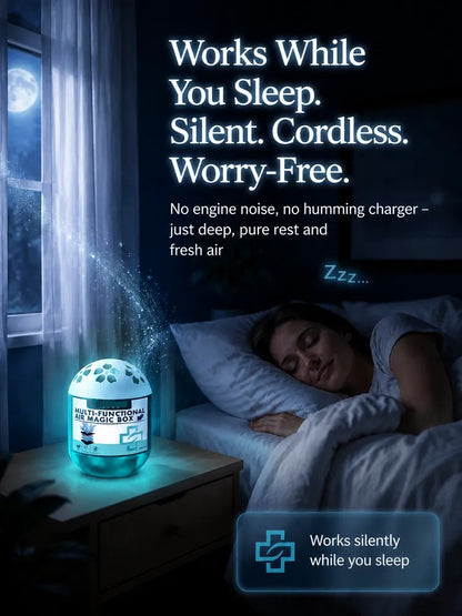 Breathe Cleaner Air in Seconds — Swiss TriSorb™ Air Purifier with 1-Second Deep Clean & 99.99% Purification