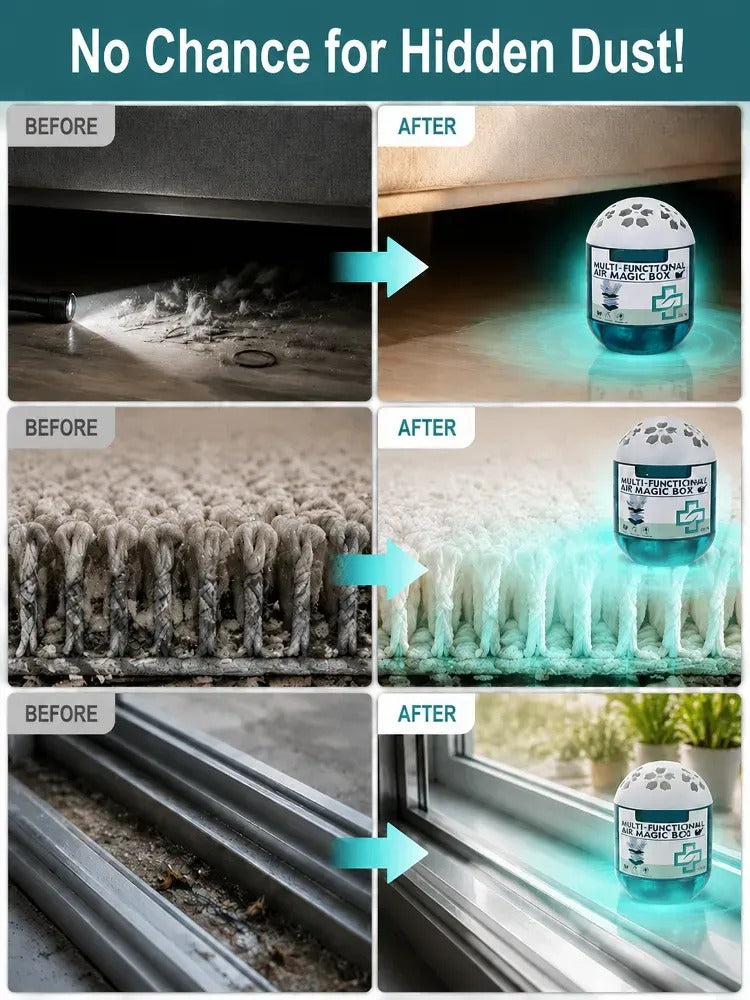 Breathe Cleaner Air in Seconds — Swiss TriSorb™ Air Purifier with 1-Second Deep Clean & 99.99% Purification