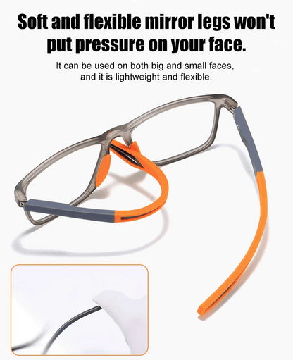 No eye exam needed • Lifetime use • Auto-focus from -10.0° to +10.0° — Multifocal sports glasses
