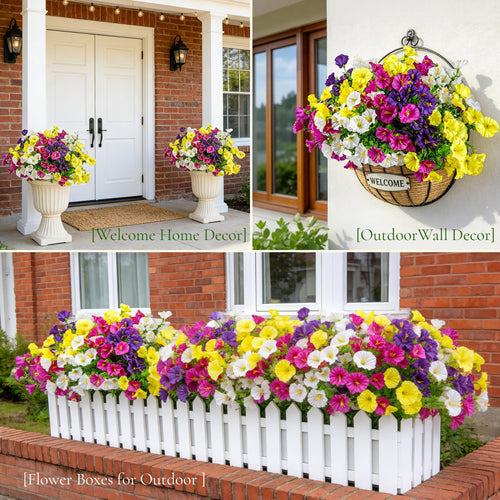 🔥Summer On Sale Only Today  Buy 2 Get 2 Free🔥UV Resistant Artificial Tricolor Morning Glory