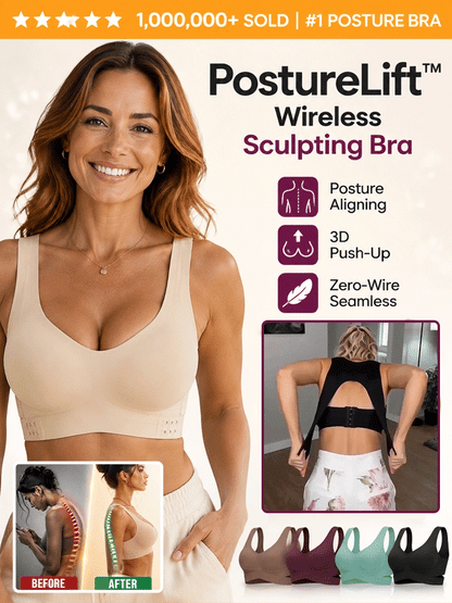Posture-Correcting Seamless Bra | Lift & Smooth in 3 Seconds