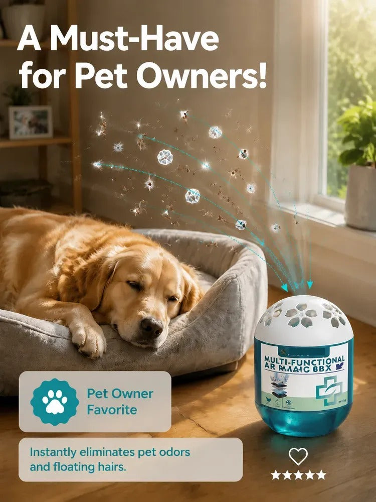 Breathe Cleaner Air in Seconds — Swiss TriSorb™ Air Purifier with 1-Second Deep Clean & 99.99% Purification