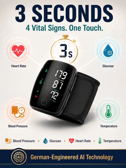 99.9% Accurate Wrist Monitoring — FDA Cleared, Voice Guided & Built for Everyday Use